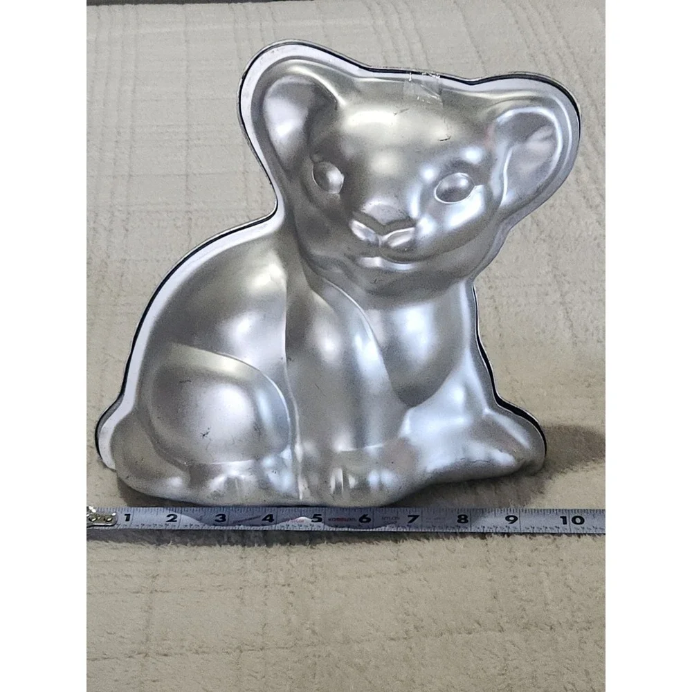 Vintage 1974 Wilton Lion Cub 3D Birthday Cake Pan Mold 502-135‎ pre-owned